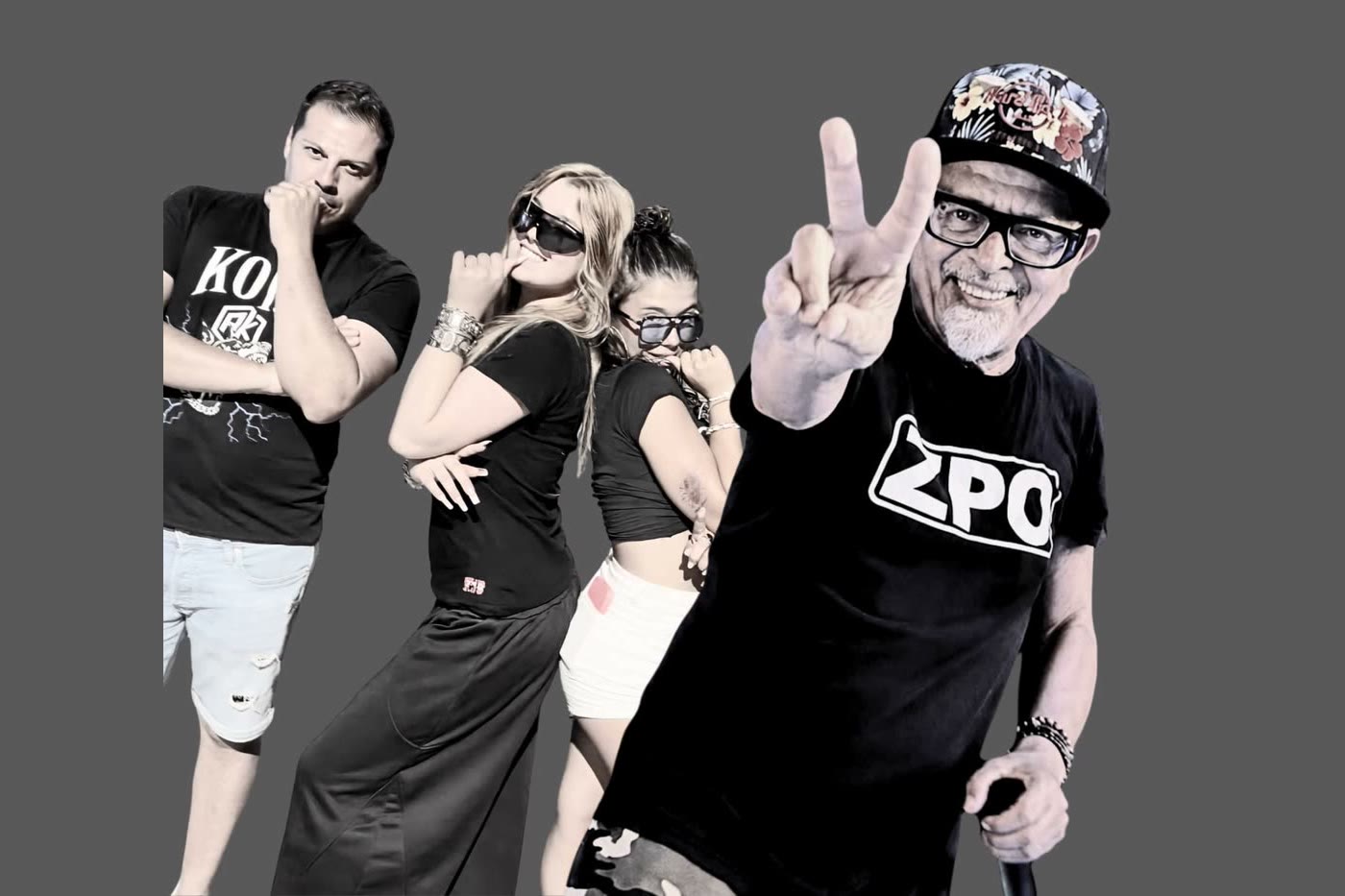 Lo showman Enzo Zippo con il suo staff e il corpo di ballo – ZIPPO A… GRAPPOLI, Festa dell'Uva 2026, sabato 19 settembre